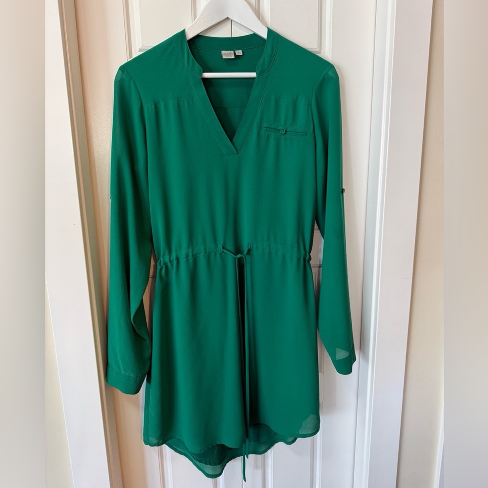 💚 TWIK by Simons Emerald Tunic Dress – Size Medium